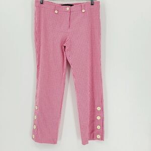 Avenue Montaigne capris Y2K size 3, pink check. So cute and great for summer.